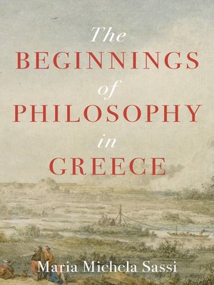 cover image of The Beginnings of Philosophy in Greece